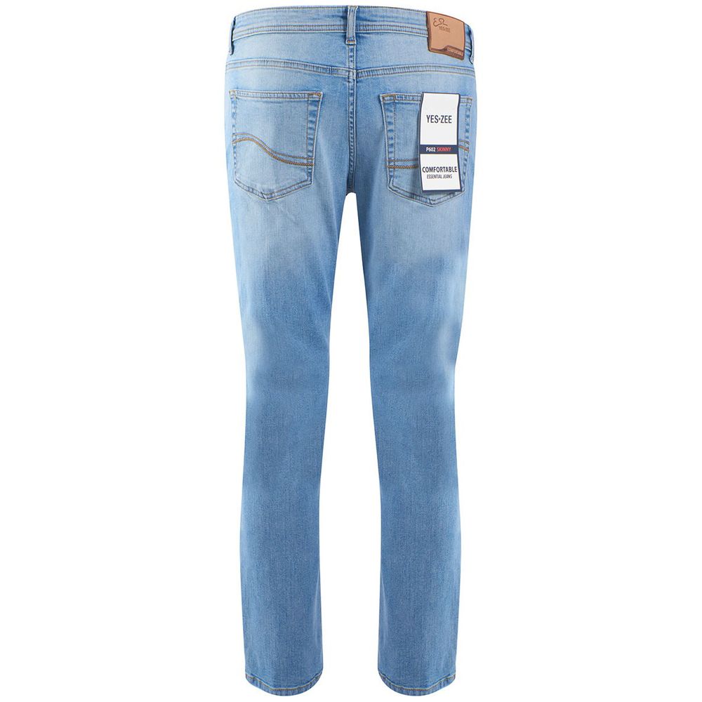Yes Zee Chic Lyseblå Komfort Denim Jeans