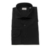 Bagutta Black Cotton Men's Slim Shirt