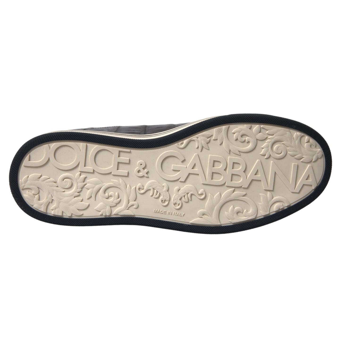 Dolce & Gabbana Elegante Eksotiske Læder Low-Top Sneakers