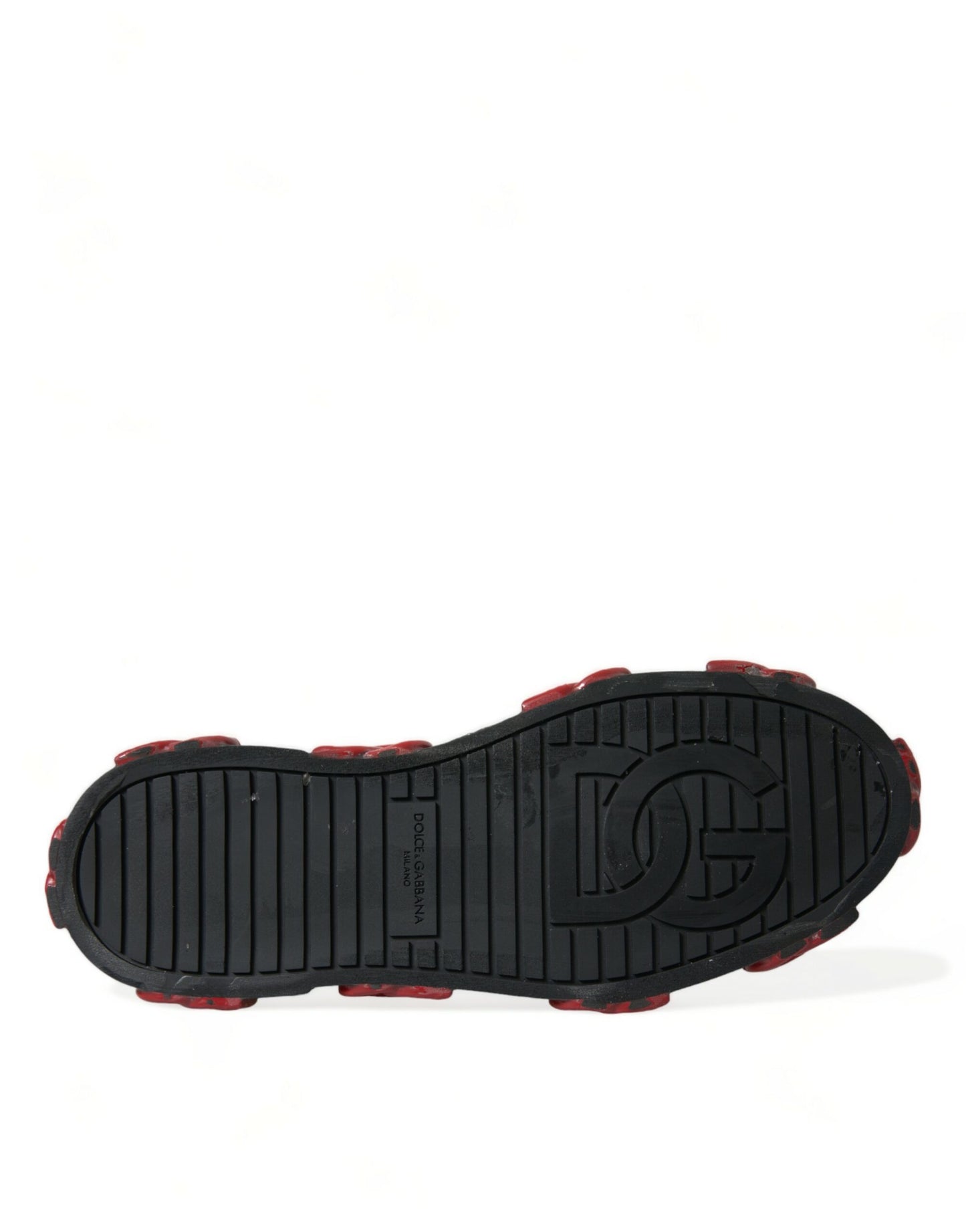 Dolce & Gabbana Chic Flerfarvede High-Top Sneakers