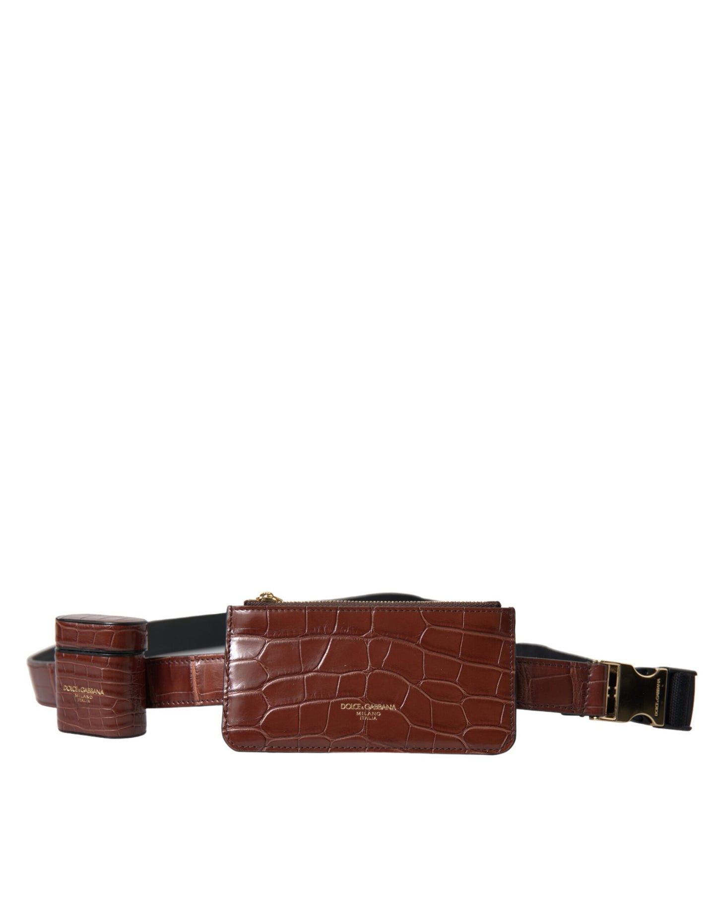 Dolce & Gabbana Elegant Læder Airpod & Møntpung Duo