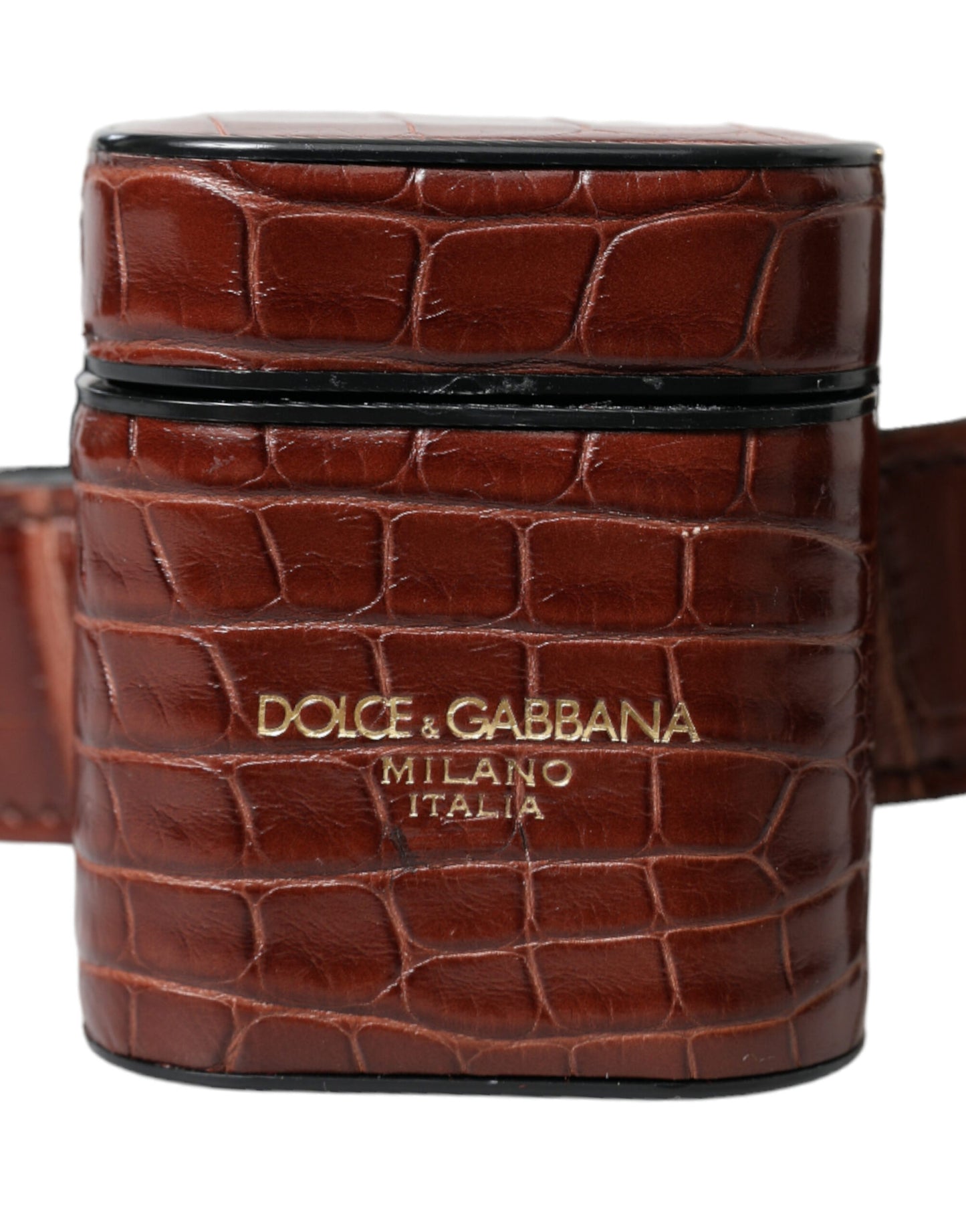 Dolce & Gabbana Elegant Læder Airpod & Møntpung Duo