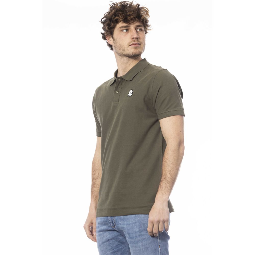 Invicta Grøn Bomuld Herre Poloshirt