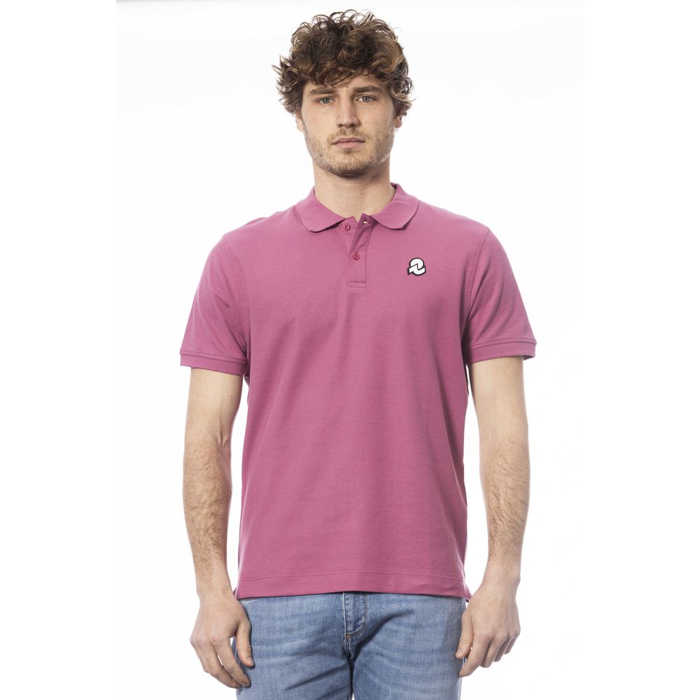 Invicta Lilla Bomuld Herre Poloshirt