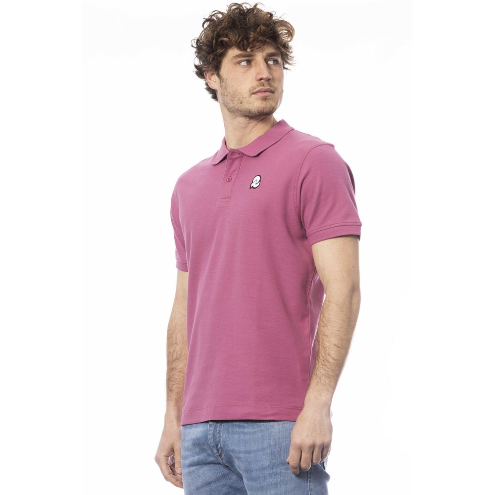 Invicta Lilla Bomuld Herre Poloshirt