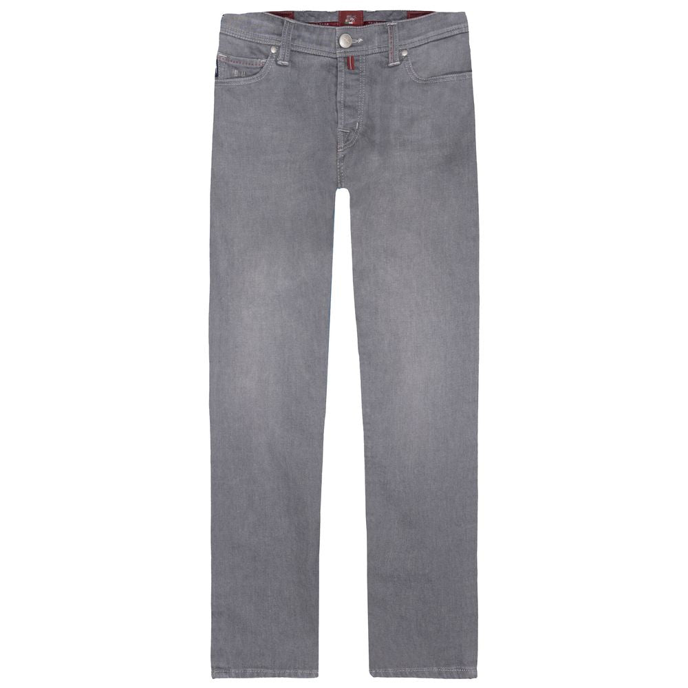 Tramarossa grå bomulds herrejeans