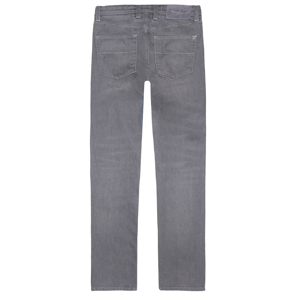 Tramarossa grå bomulds herrejeans