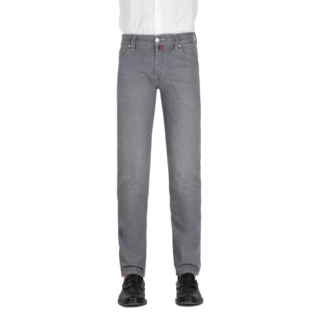 Tramarossa grå bomulds herrejeans