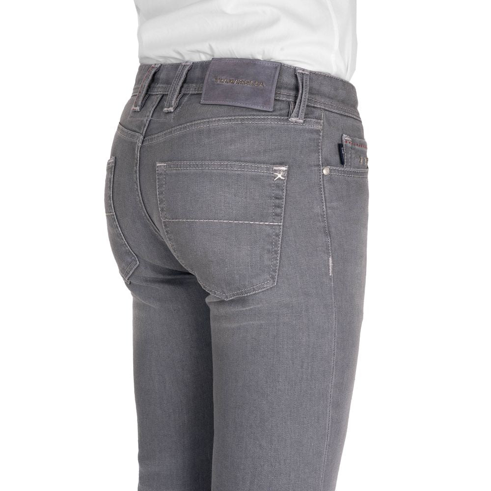 Tramarossa grå bomulds herrejeans
