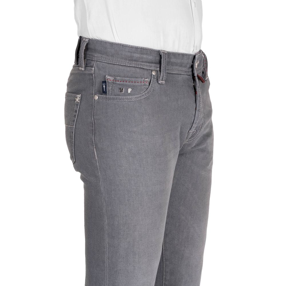 Tramarossa grå bomulds herrejeans