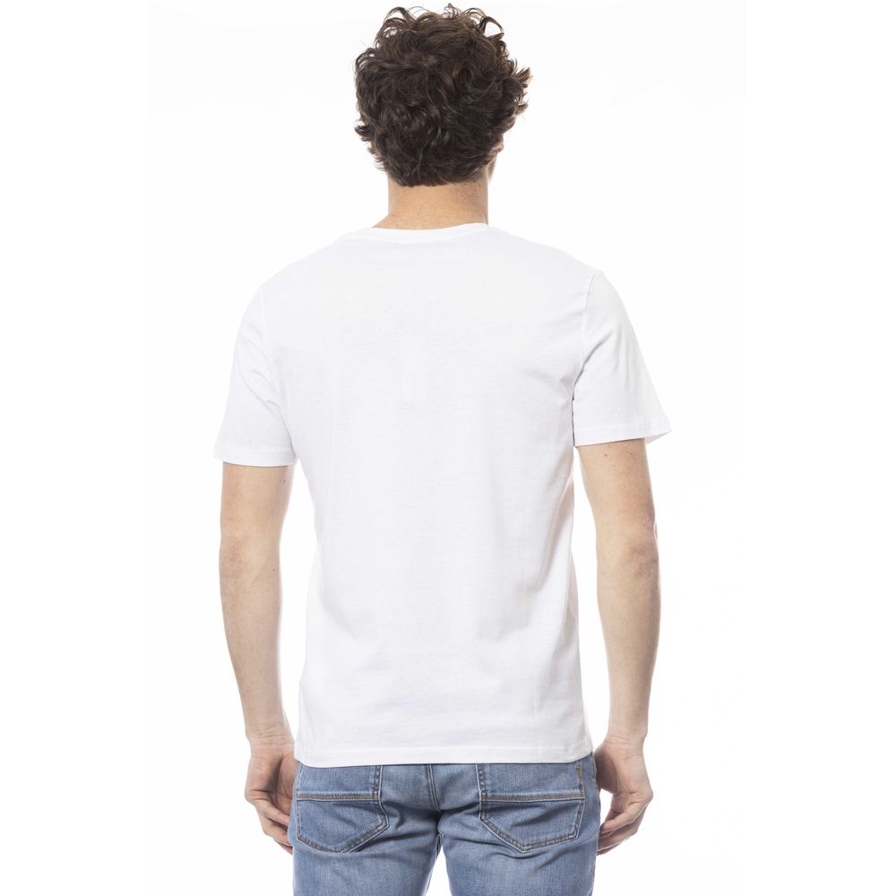 Ungaro Sport Hvid Bomuld Herre T-shirt