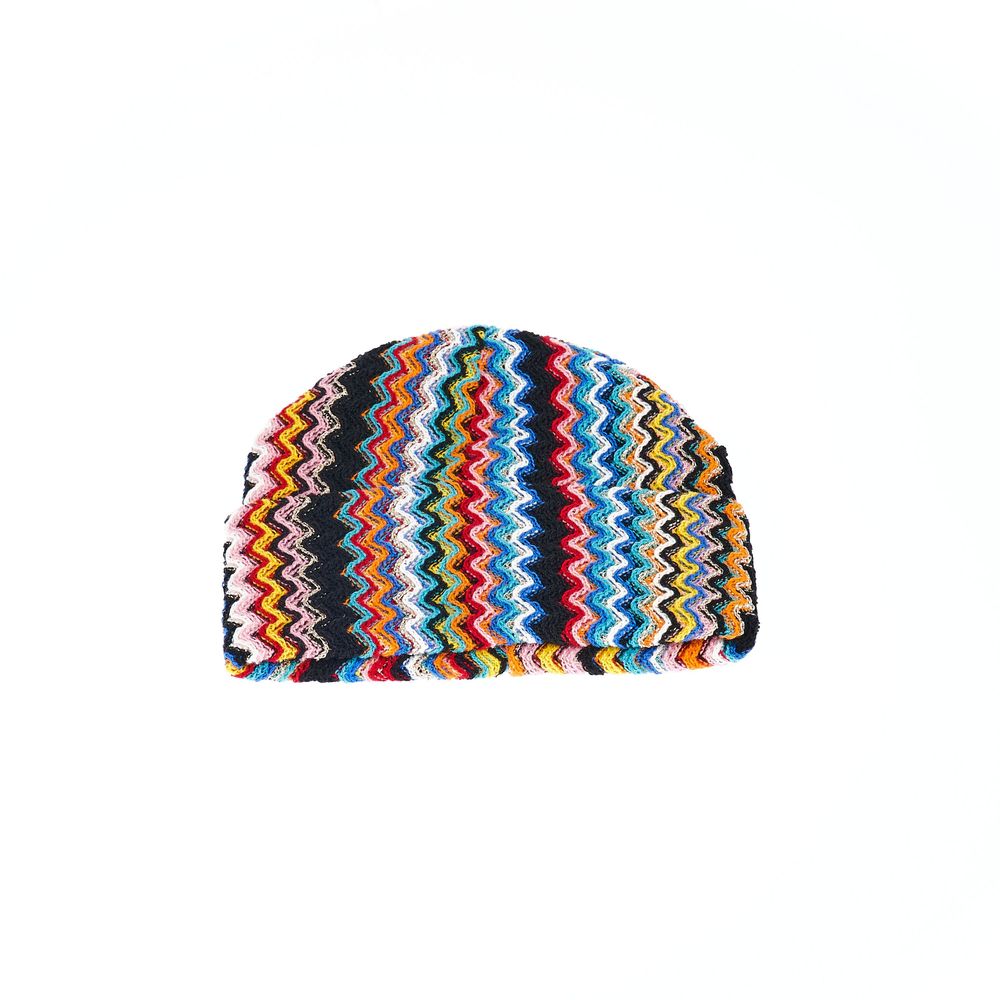 Missoni Flerfarvet Uld Damehue