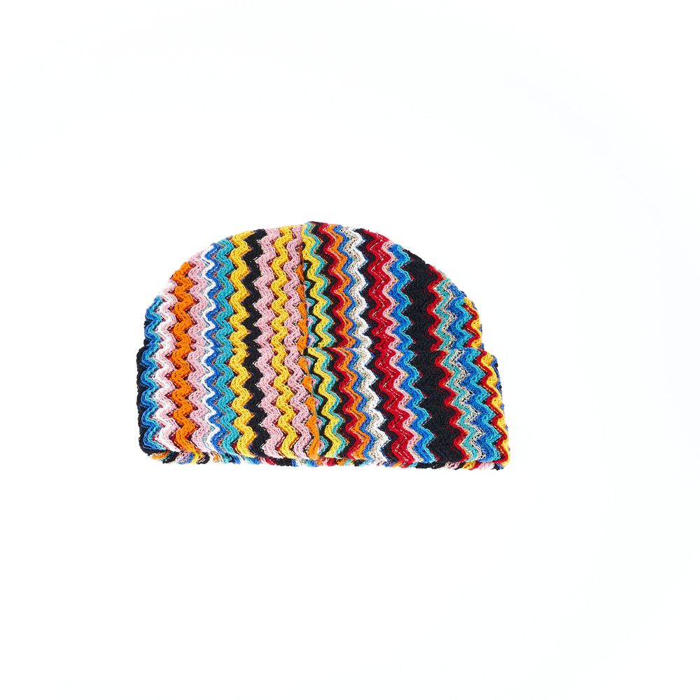 Missoni Flerfarvet Uld Damehue