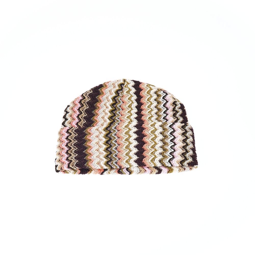 Missoni Flerfarvet Uld Damehue
