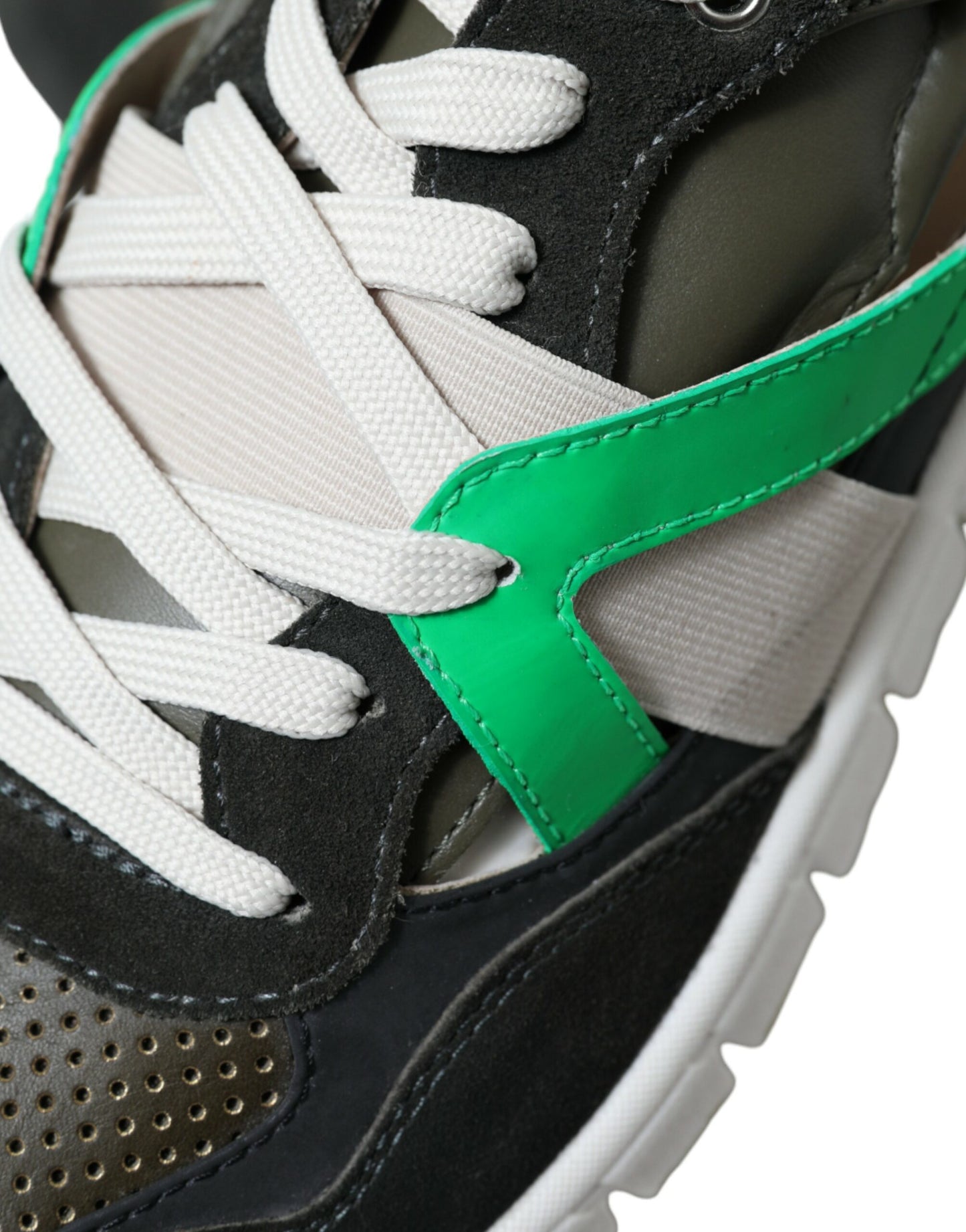 Dolce & Gabbana Udsøgte Multifarvede Low-Top Designer Sneakers