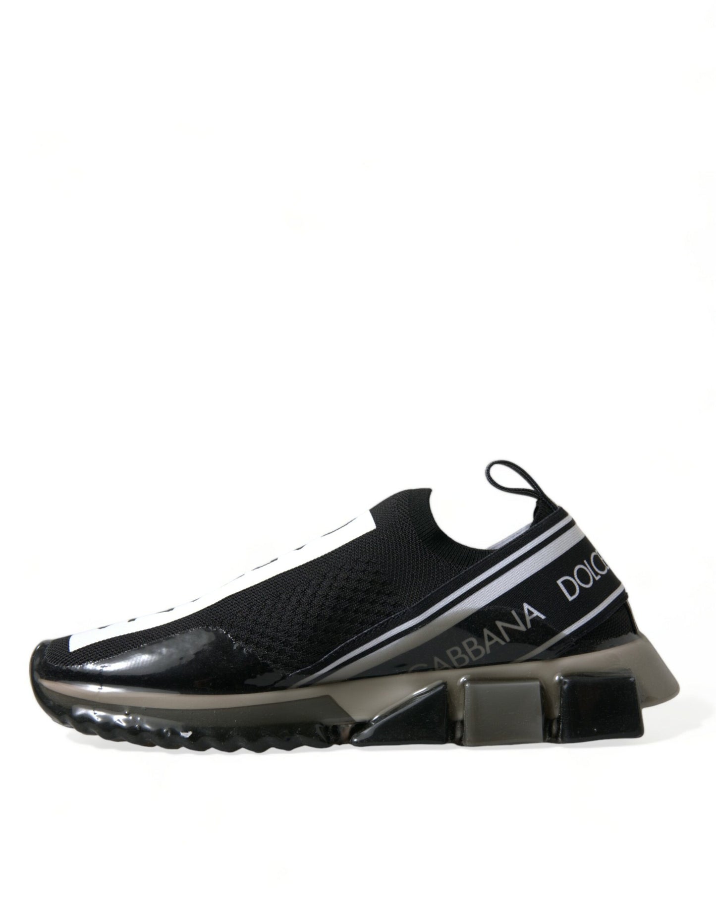 Dolce & Gabbana Elegante Sorte & Hvide Sorrento Sneakers