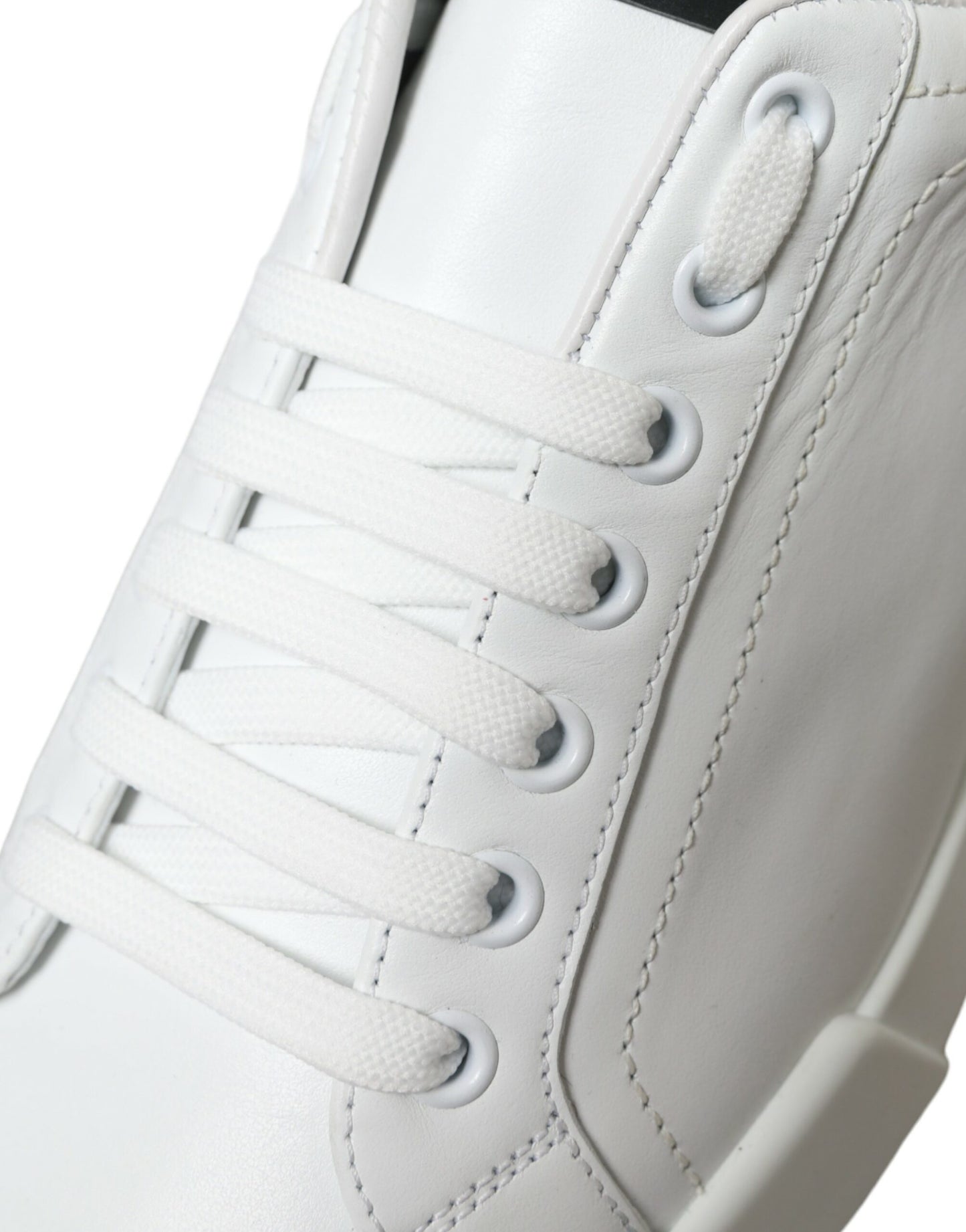 Dolce & Gabbana Elegant Portofino Kalveskindssneakers