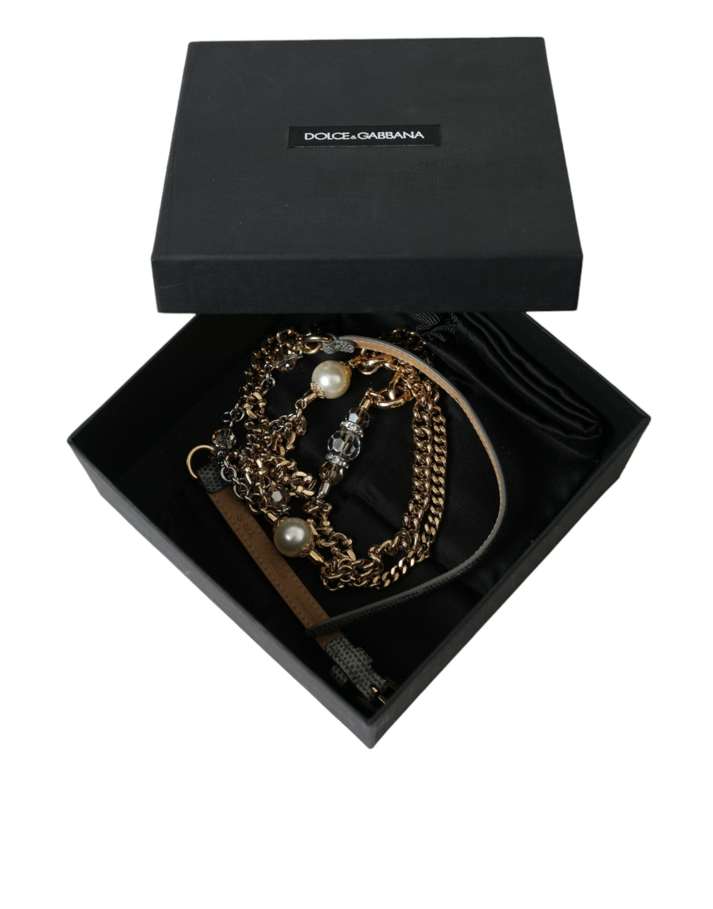 Dolce & Gabbana Elegant Crystal Bounce Taljebælte