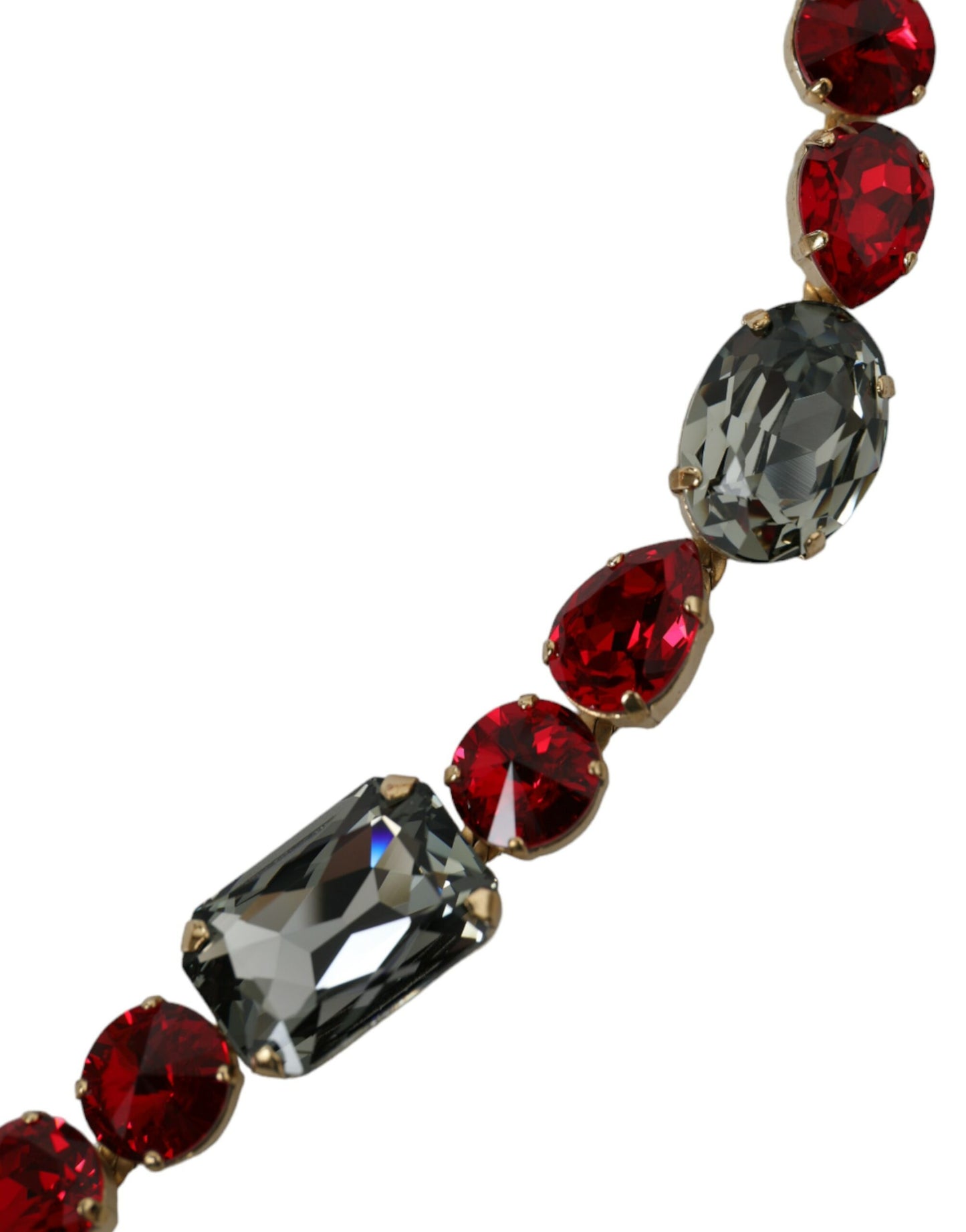 Dolce & Gabbana Radiant Red Krystalspænde Bælte