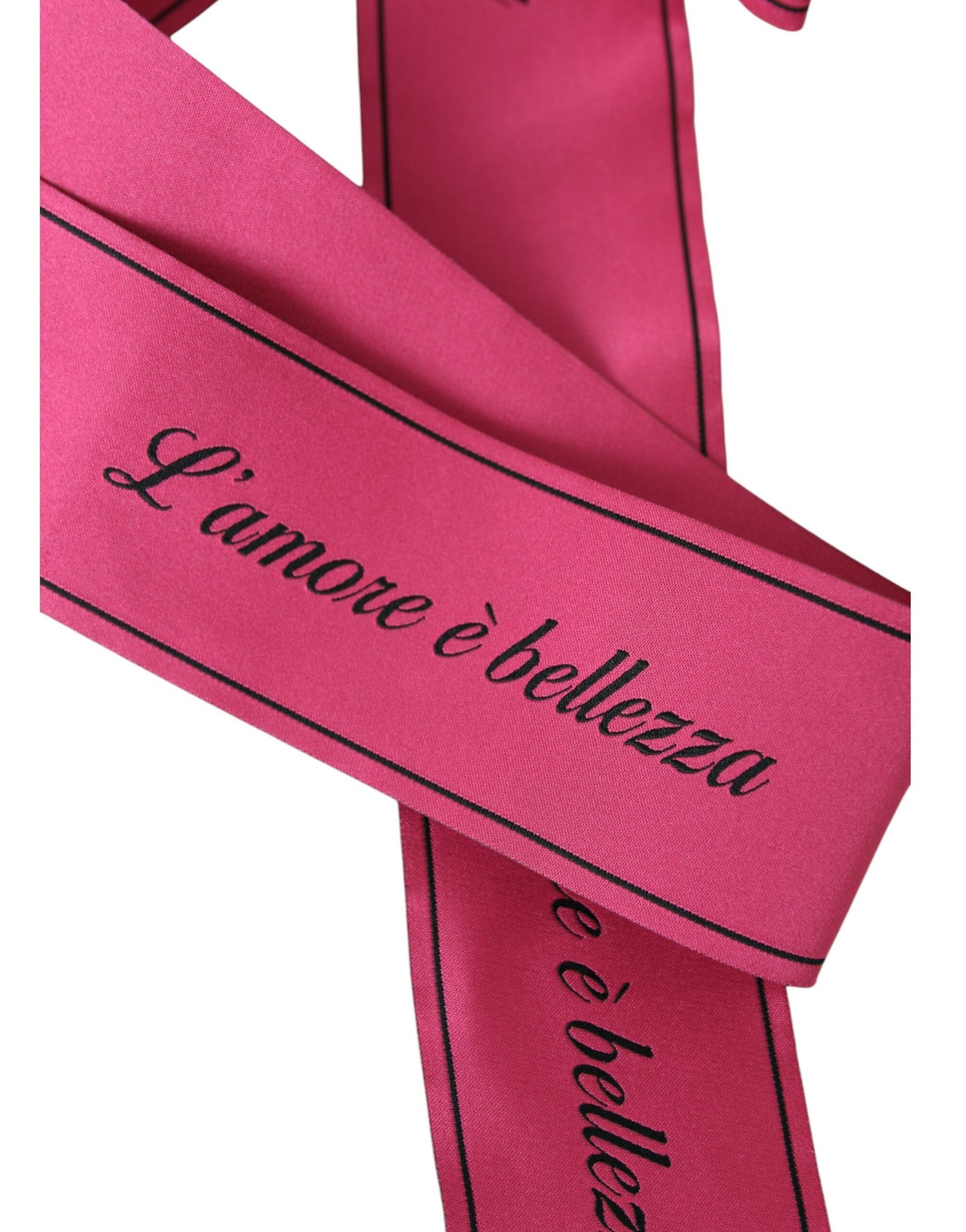 Dolce & Gabbana Pink L'Amore E'Bellezza taljebælte