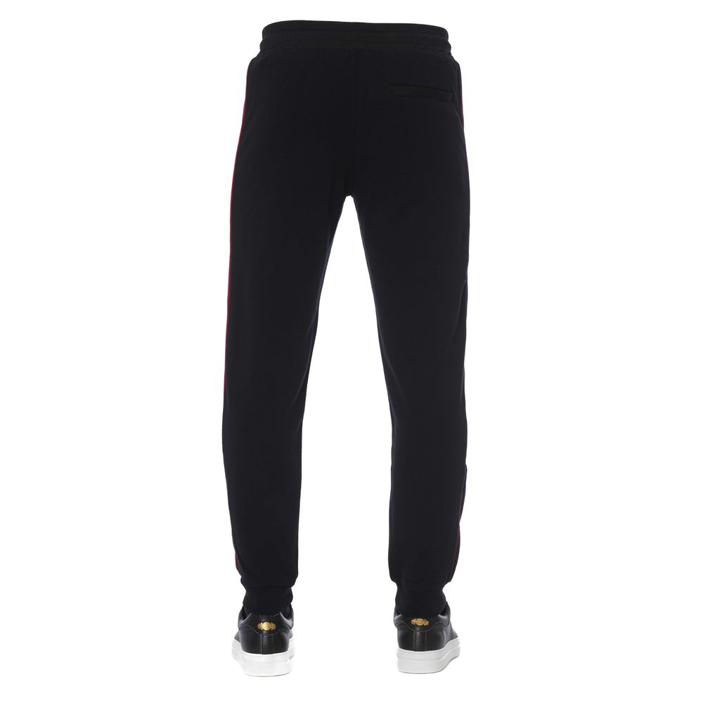 Trussardi Black Cotton Men's Sport Pant