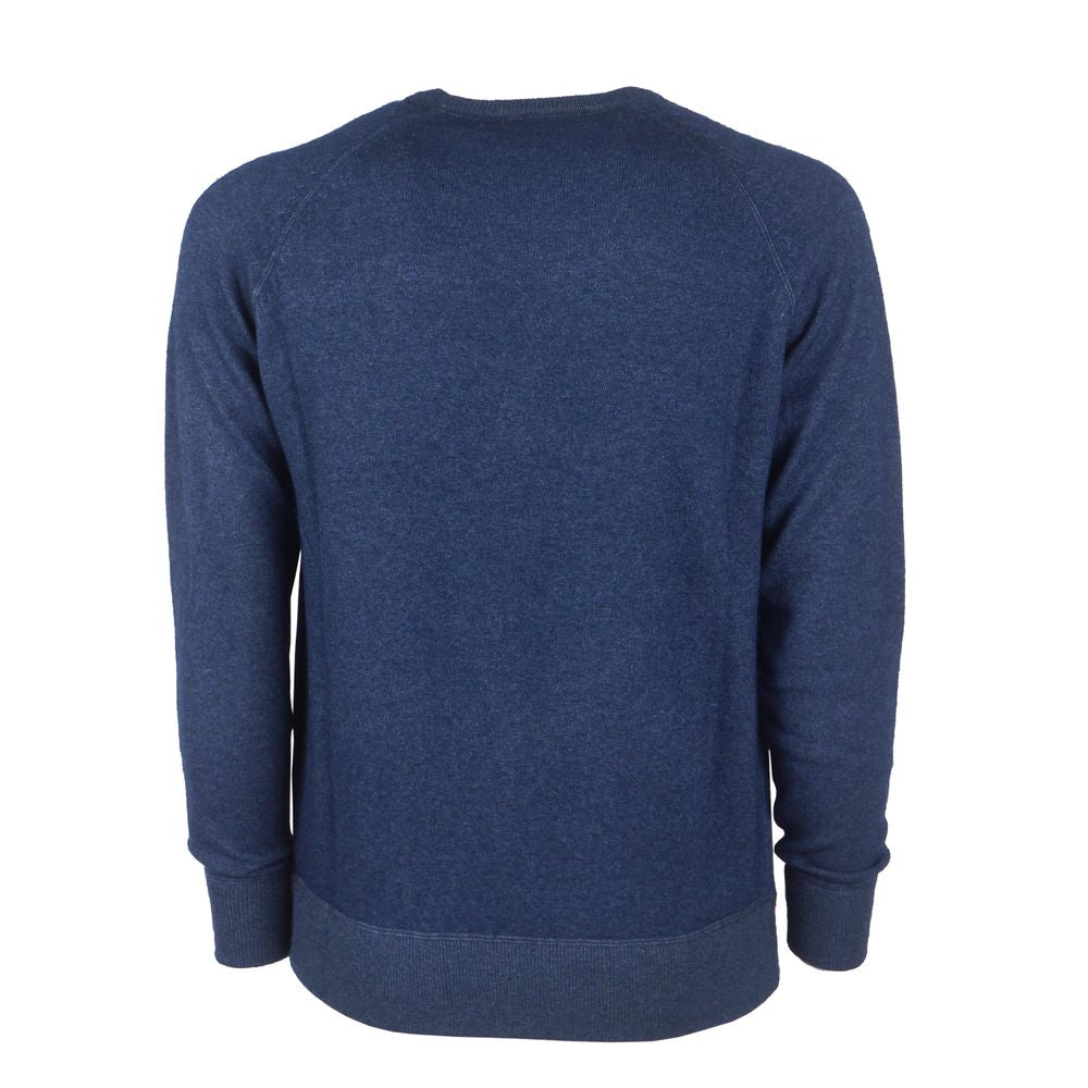Emilio Romanelli Lyseblå Cashmere Herretrøje