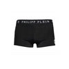 Philipp Plein Black Polyamide Men's Swimwear Boxer