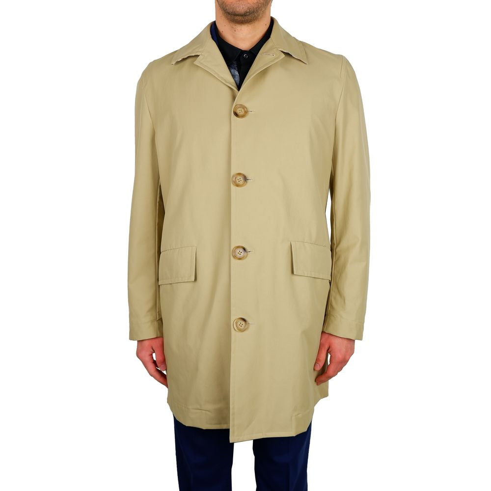 Aquascutum Klassisk Beige Trench Coat - Tidløs Elegance
