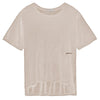 Hinnominate Beige Modal Dame T-shirt