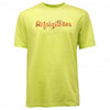 Refrigiwear Sunshine Yellow Logo Rund Hals T-shirt
