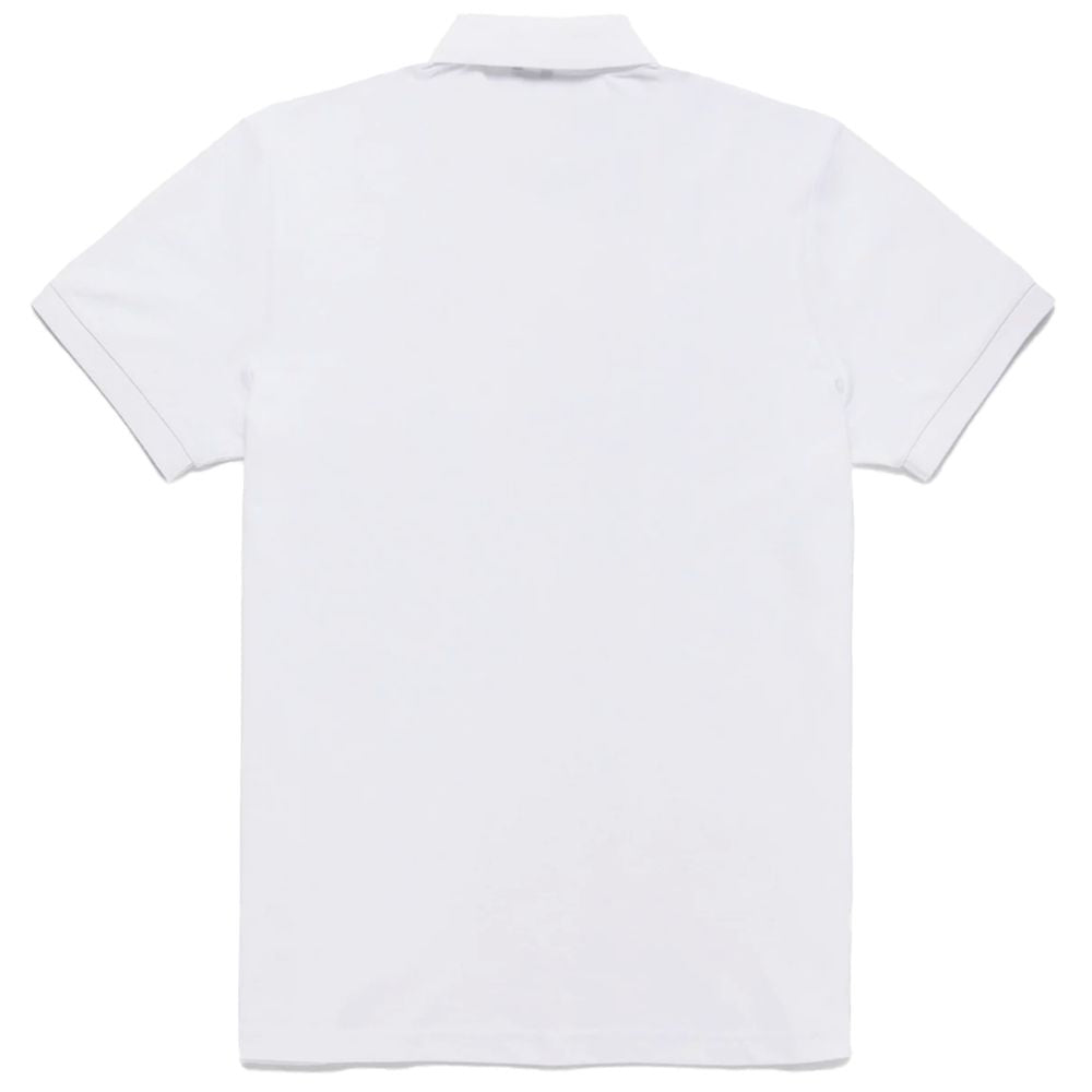 Refrigiwear elegant hvid polo med broderet logo