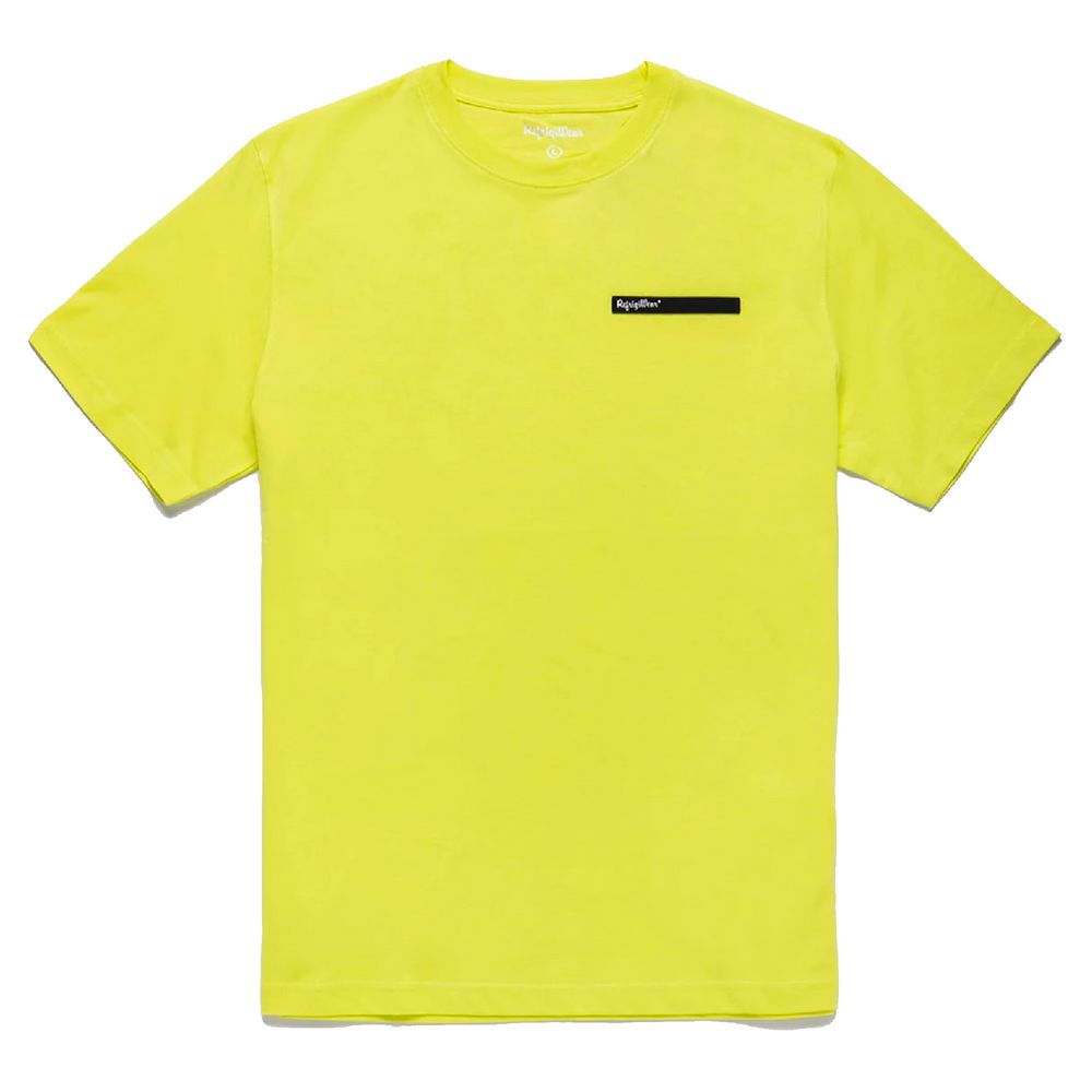 Refrigiwear præget logo bomulds-T-shirt i gul