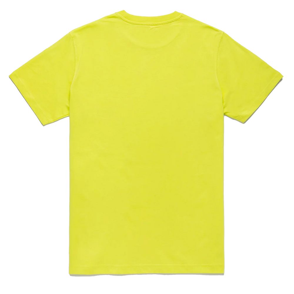 Refrigiwear præget logo bomulds-T-shirt i gul