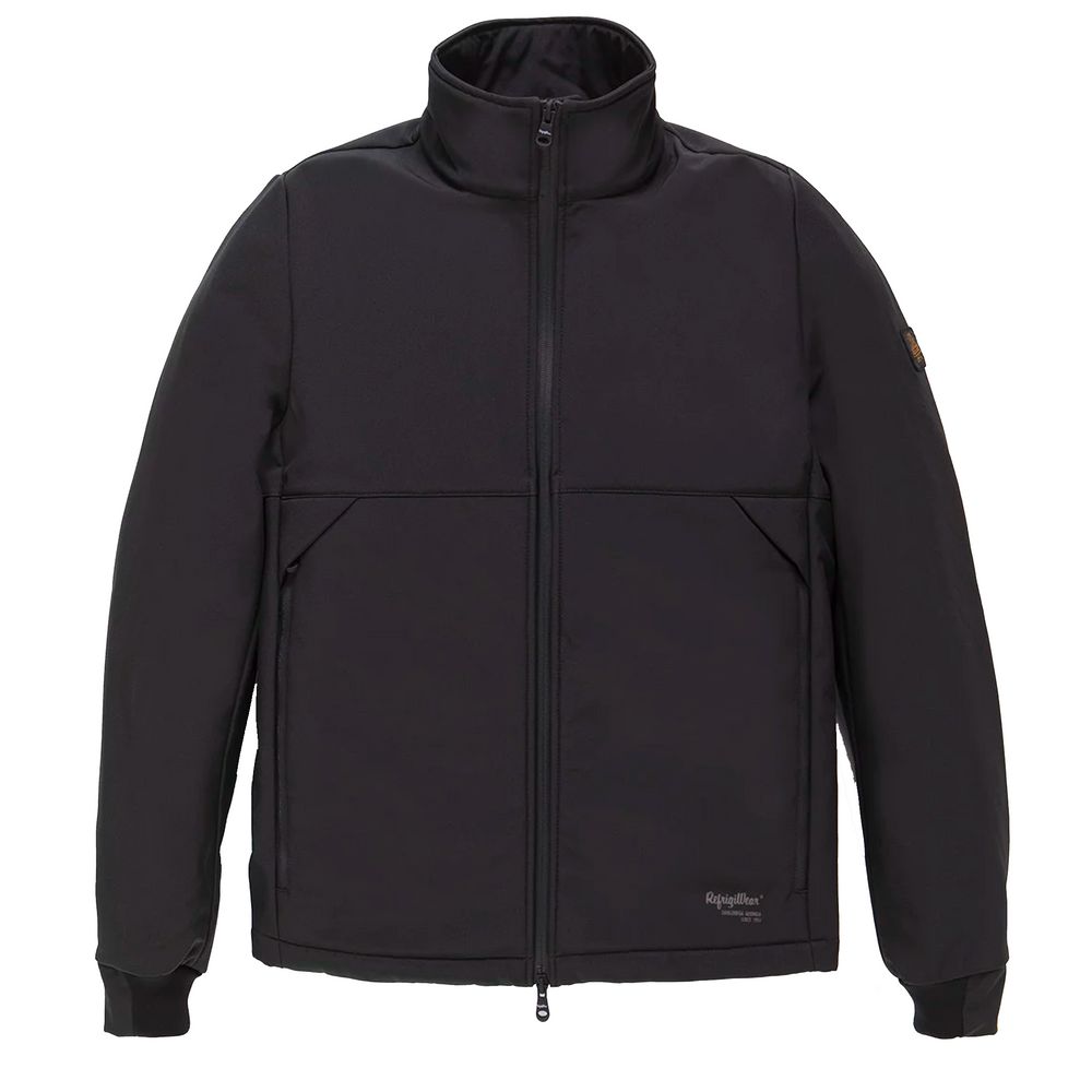 Refrigiwear sort softshell bomberjakke