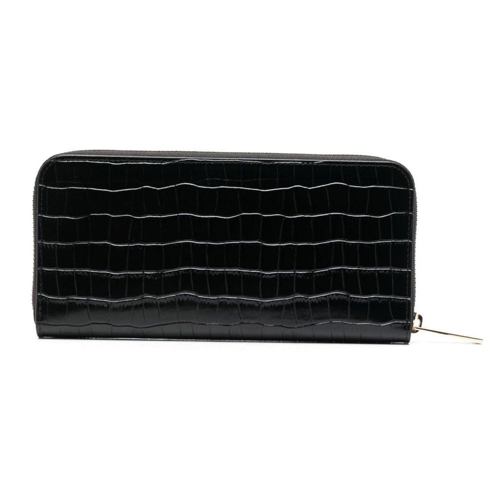 Baldinini Trend Elegant Crocodile Print Læderpung
