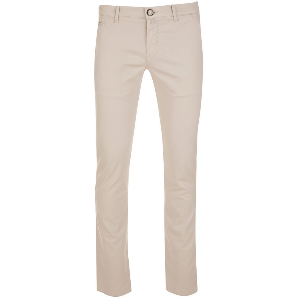 Jacob Cohen Beige Bomulds Chino Bukser – Slim Fit Elegance