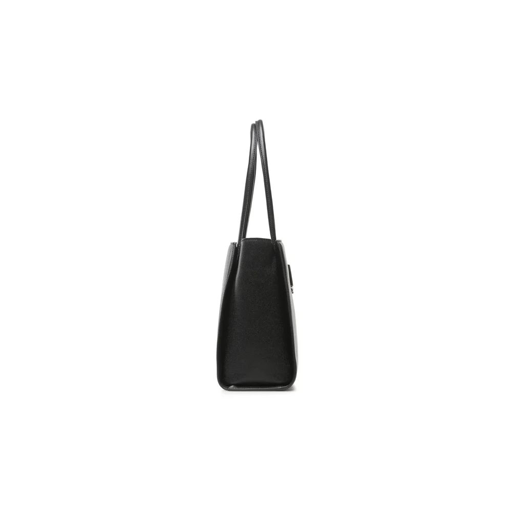 Plein Sport Chic Ebony Tote med sølvlogodetaljer