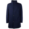 Made in Italy Blue Virgin Wool Men Jacket