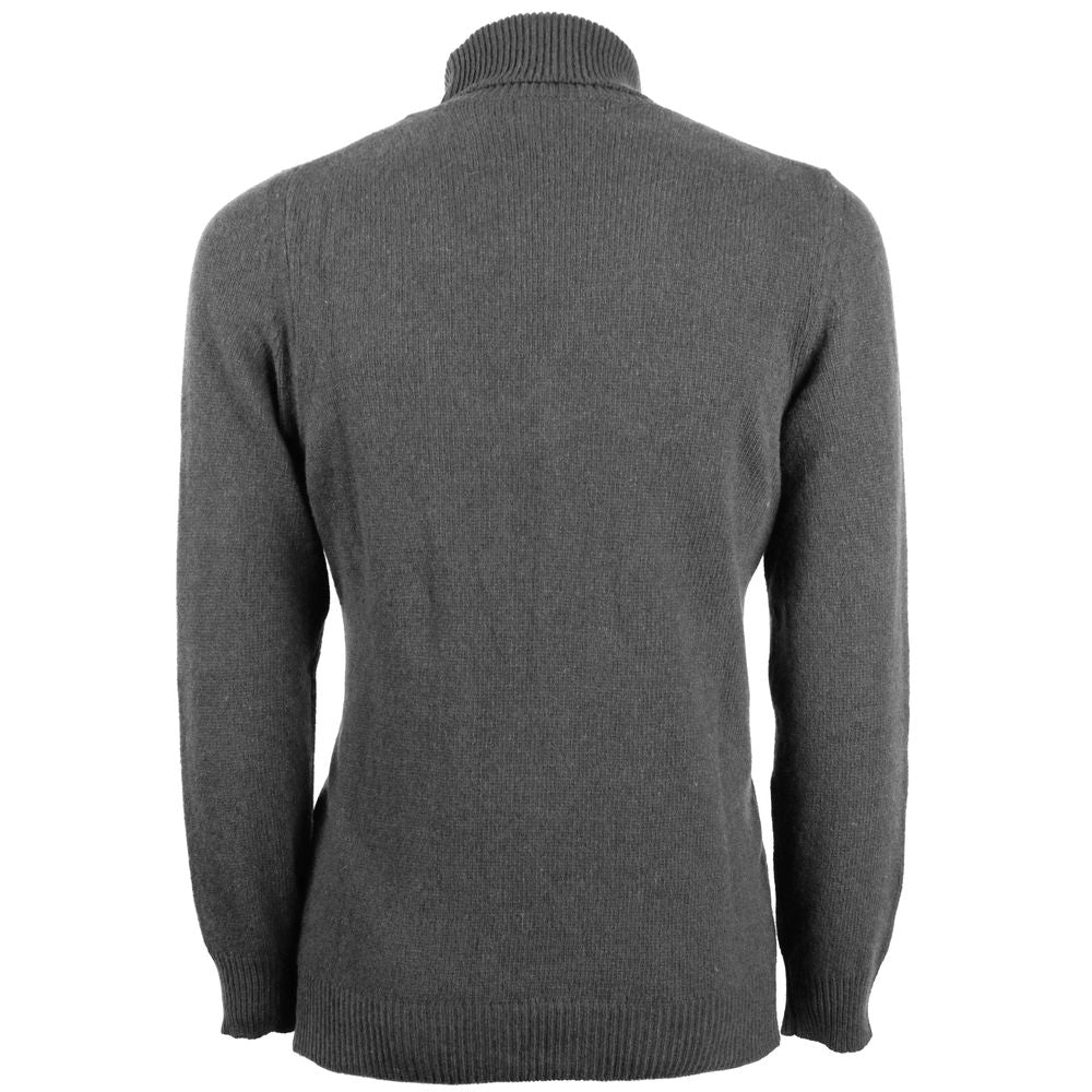 Emilio Romanelli Grå Cashmere Sweater til mænd