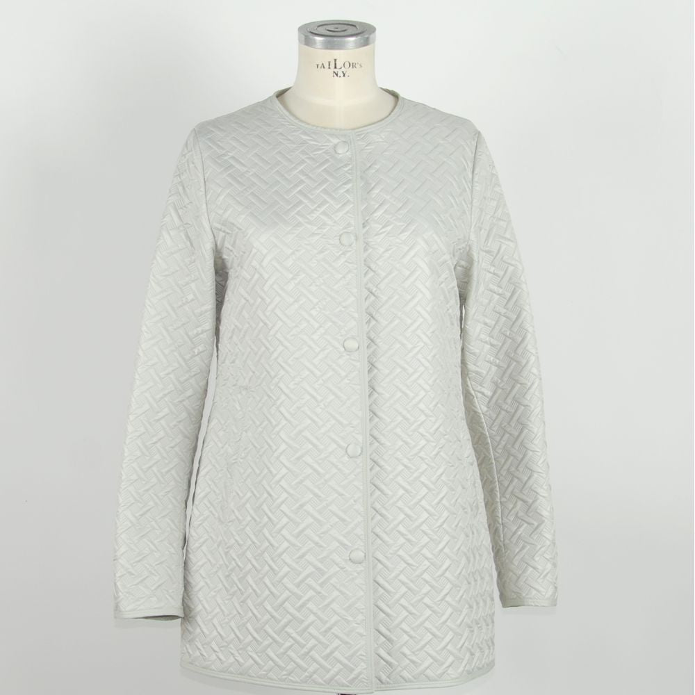 Emilio Romanelli Hvid Polyester Damejakke