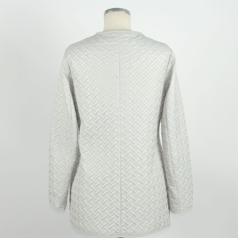 Emilio Romanelli Hvid Polyester Damejakke