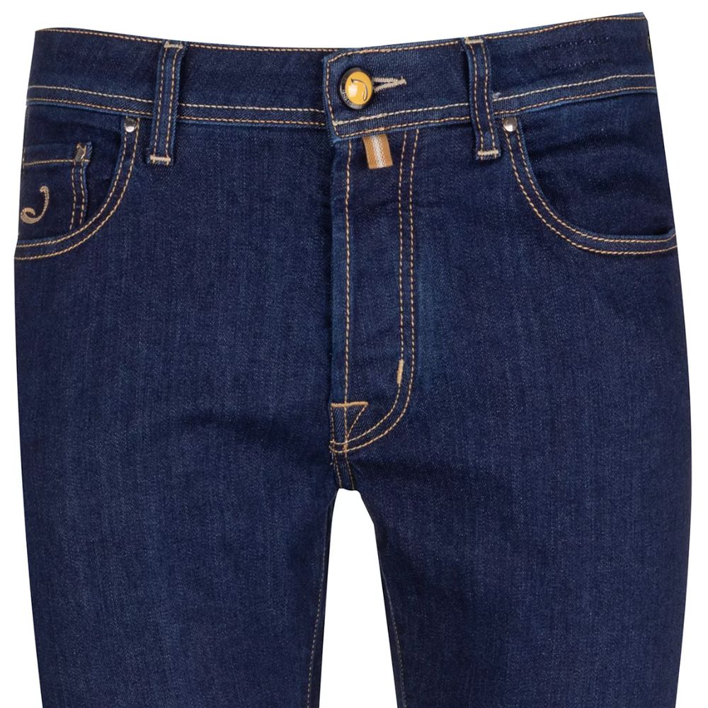 Jacob Cohen Elegante Mørkeblå Bard Jeans
