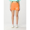 Apoteksindustriens smarte orange bomuldsshorts med logo