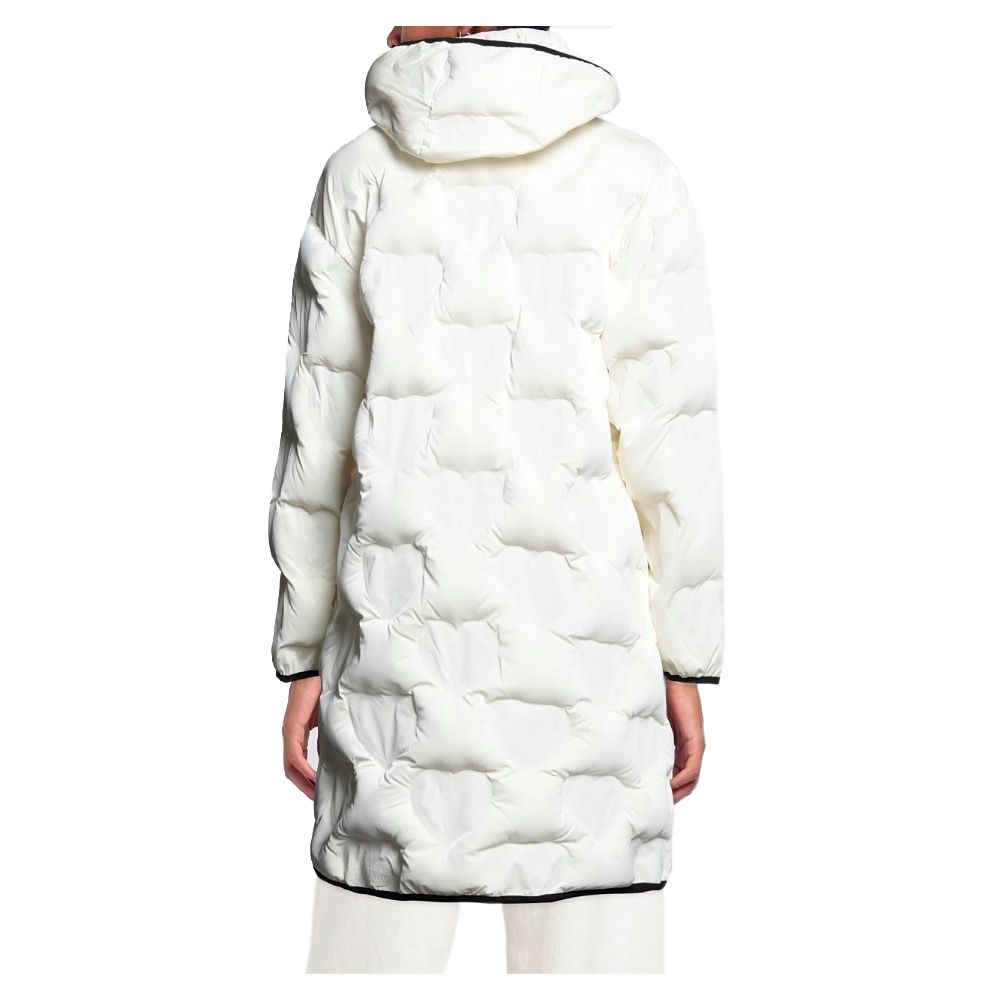 Love Moschino Chic Quiltet Hjertelang Dunjakke