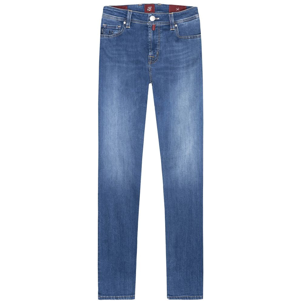 Tramarossa Lyseblå Bomuld Herrejeans