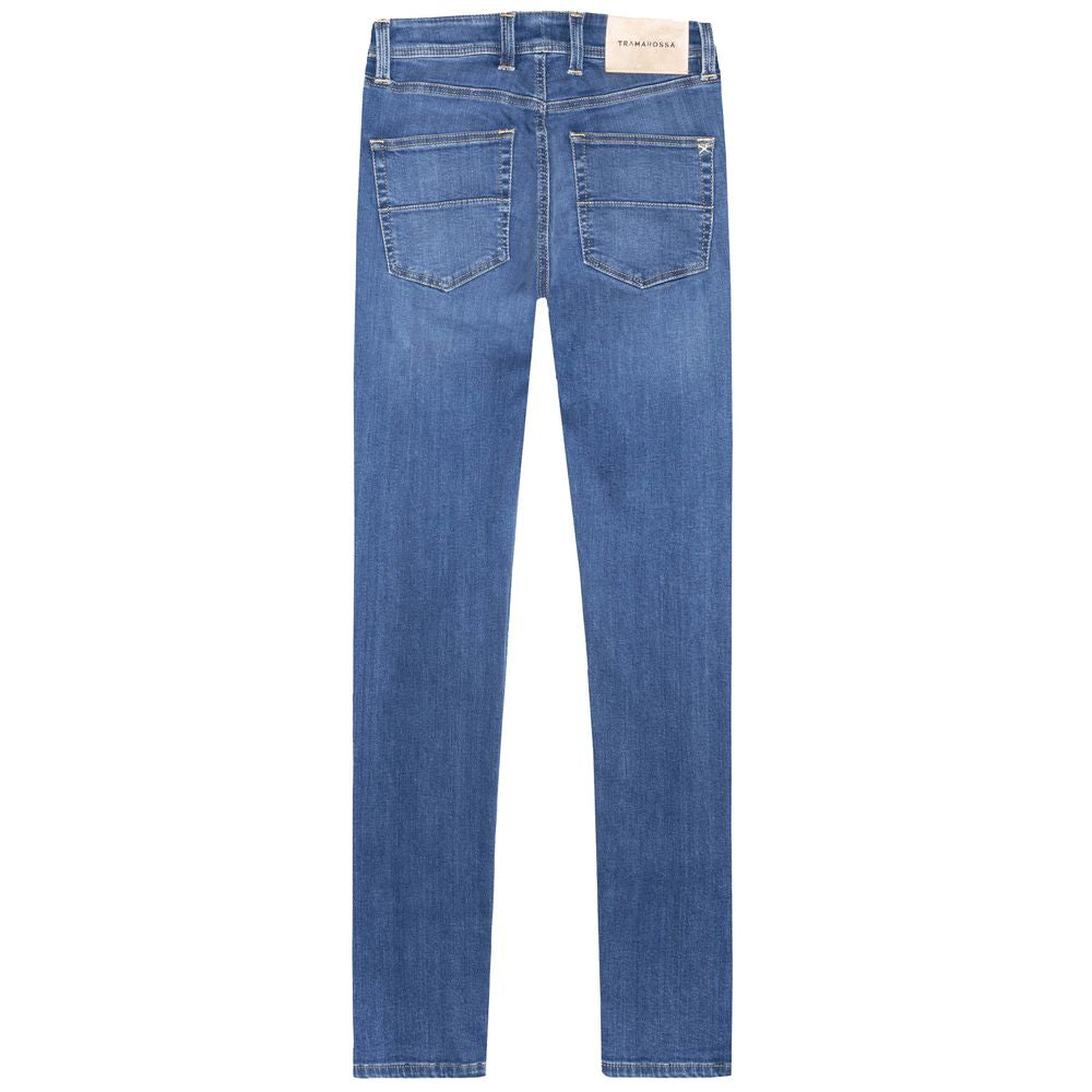 Tramarossa Lyseblå Bomuld Herrejeans