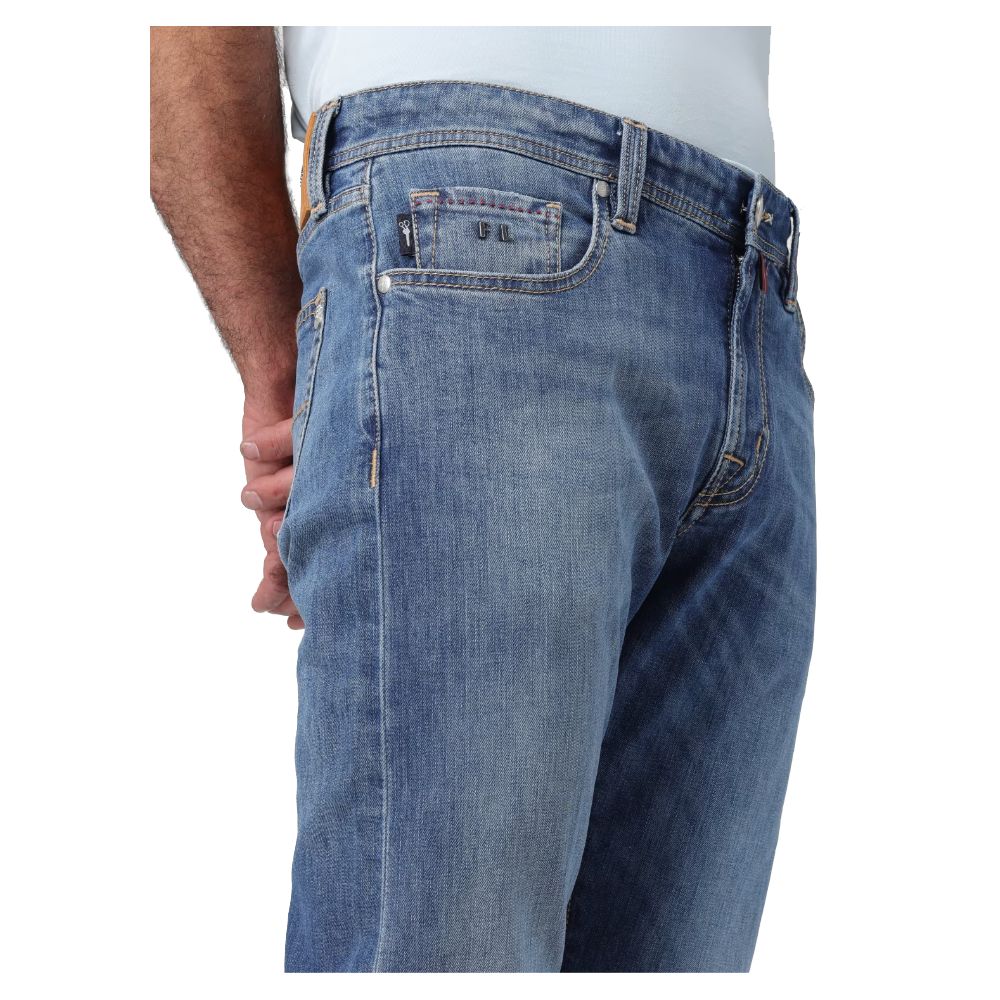 Tramarossa Blå Bomuld Herrejeans