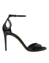 Dolce & Gabbana Sorte KEIRA Læder Sandaler Sko