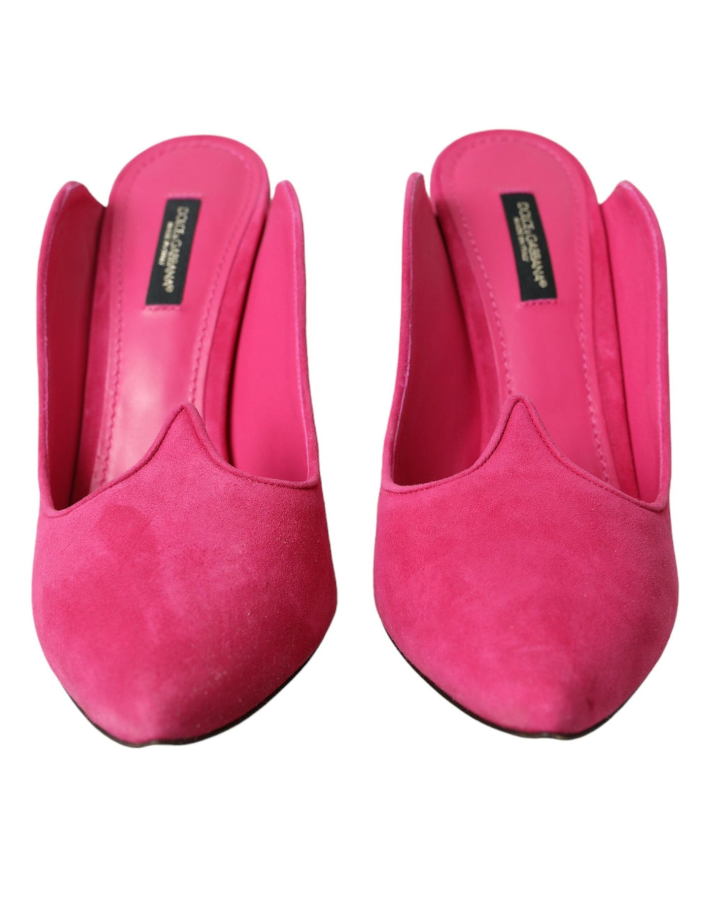 Dolce & Gabbana Fuchsia Ruskindslæder Sandaler Sko