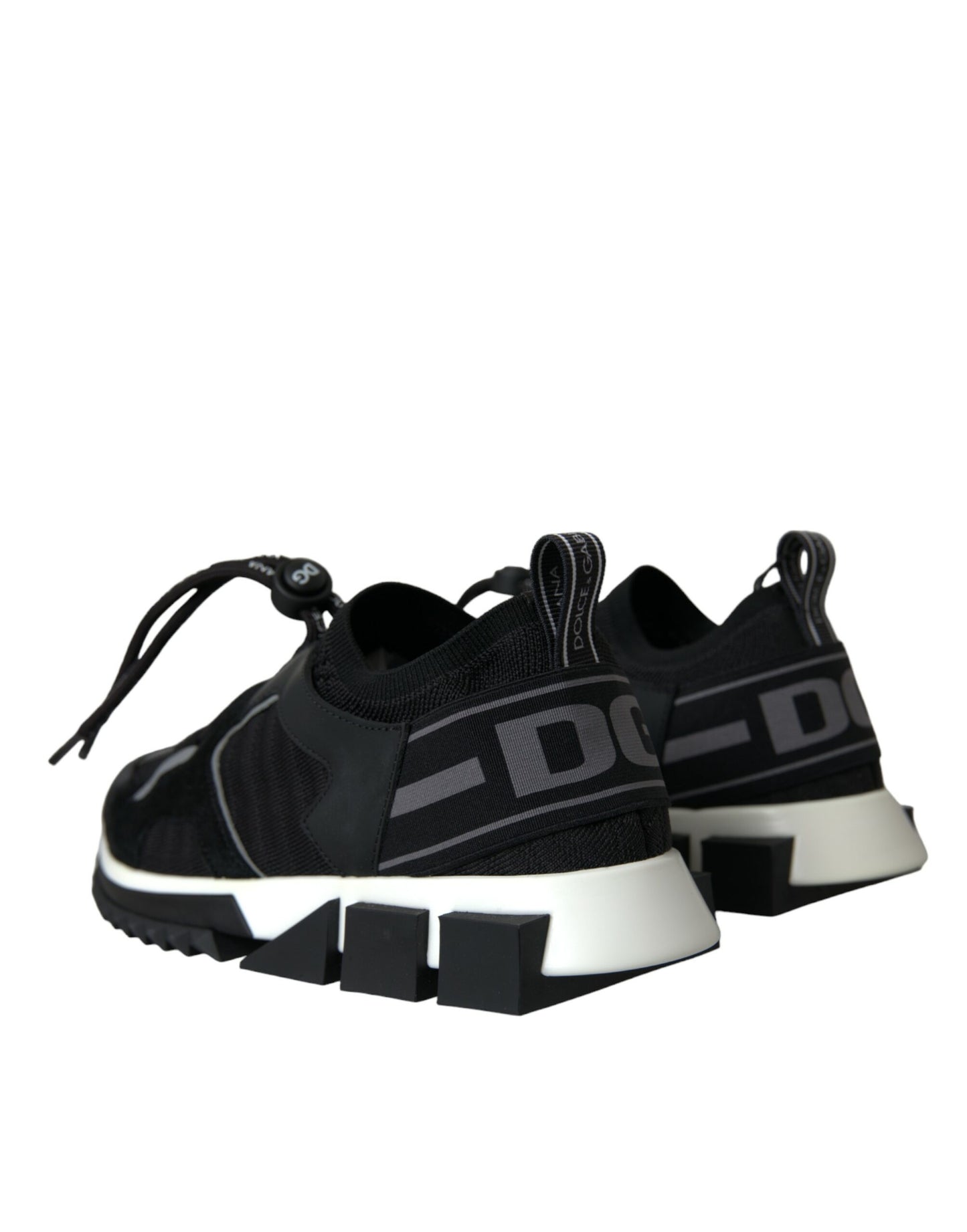 Dolce & Gabbana Sorte Mesh Sorrento Trekking Sneakers Sko